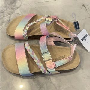 OshKosh Rainbow Buckle Sandals